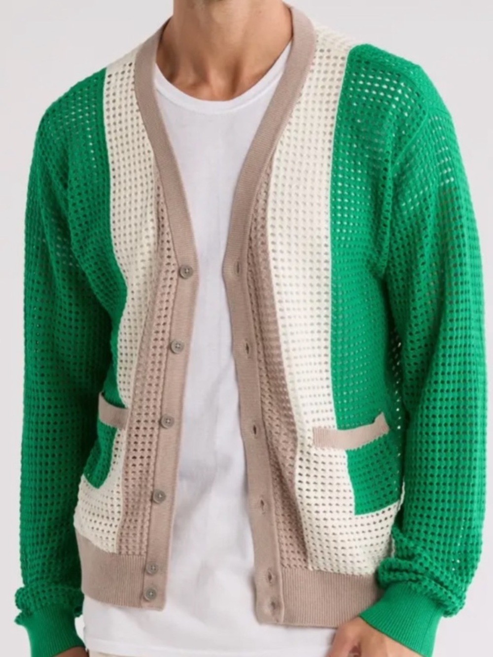 NWT Obey Anderson 60s Cardigan Men’s Size L